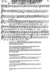 télécharger la partition d'accordéon La chanson des 50 sous (Cajun) au format PDF