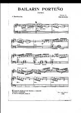 télécharger la partition d'accordéon Bailarin Porteño (Tango) (1er Bandonéon) au format PDF