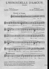 télécharger la partition d'accordéon L'hirondelle d'amour (Tango) au format PDF