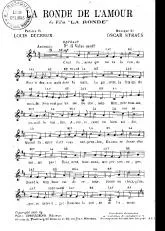 télécharger la partition d'accordéon La ronde de l'amour (Du film : La ronde) (Chant : André Claveau) (Valse) au format PDF