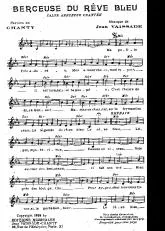 télécharger la partition d'accordéon Berceuse du rêve bleu (Chant : Rina Ketty) (Valse Berceuse Chantée) au format PDF