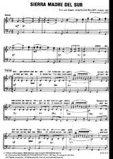 télécharger la partition d'accordéon Sierra Madre Del Sur (Arrangement : Harald Lakits) (Slow) au format PDF