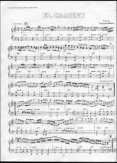 télécharger la partition d'accordéon El Camino (Tango) au format PDF