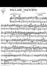 télécharger la partition d'accordéon Ballade nocturne (Valse) au format PDF