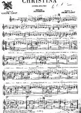 télécharger la partition d'accordéon Christina (Rumba Boléro) au format PDF