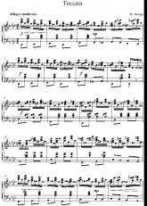télécharger la partition d'accordéon Toccata (Etude) au format PDF