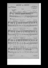 télécharger la partition d'accordéon Petit à petit (Boléro) (Piano) au format PDF