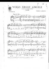 télécharger la partition d'accordéon Volo Degli Angeli (Flight of the angels) (Valse) au format PDF