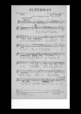 télécharger la partition d'accordéon Superman (Rock) au format PDF