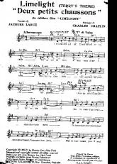 télécharger la partition d'accordéon Deux petits chaussons (Limelight) (Terry's Theme) au format PDF