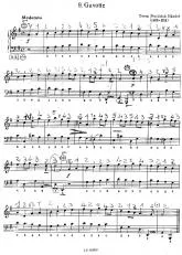 télécharger la partition d'accordéon Gavotte au format PDF