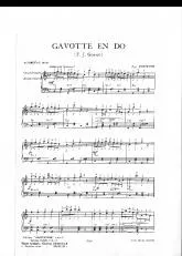 télécharger la partition d'accordéon Gavotte en Do au format PDF