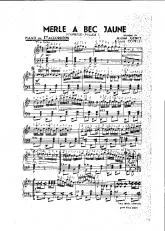 télécharger la partition d'accordéon Merle à bec jaune (Caprice Polka) au format PDF