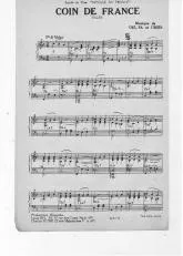 télécharger la partition d'accordéon Coin de France (Du film : Voyage en France) (Valse) au format PDF