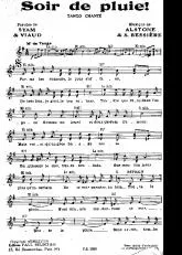 télécharger la partition d'accordéon Soir de pluie (Chant : Tino Rossi) (Tango Chanté) au format PDF