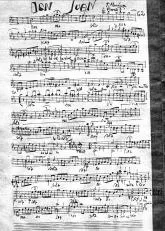 télécharger la partition d'accordéon Don Juan (Manuscrit) (Valse) au format PDF