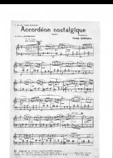 télécharger la partition d'accordéon Accordéon nostalgique (Valse) au format PDF