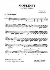 télécharger la partition d'accordéon Moulinet (Caprice Polka) au format PDF
