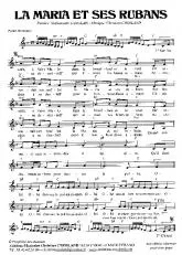 télécharger la partition d'accordéon La Maria et ses rubans (Polka Bretonne) au format PDF