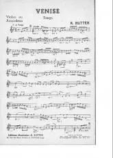 télécharger la partition d'accordéon Venise (Tango) au format PDF