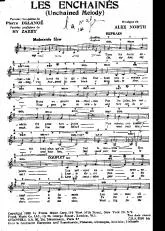 télécharger la partition d'accordéon Les enchaînés (Unchained Melody) (Slow) au format PDF
