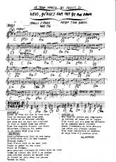 télécharger la partition d'accordéon Vous qu'avez vous fait de mon amour (Tango) (Manuscrit)  au format PDF
