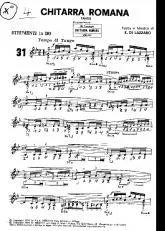 télécharger la partition d'accordéon Chitarra Romana (Tango) au format PDF