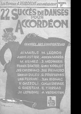 télécharger la partition d'accordéon Recueil 22 Succès de Danses pour accordéon (Recueil F) au format PDF