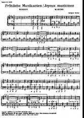 télécharger la partition d'accordéon Joyeux musiciens (Frölich Musikanten) au format PDF