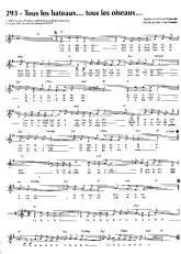 télécharger la partition d'accordéon Tous les bateaux Tous les oiseaux (Chant : Michel Polnareff) au format PDF