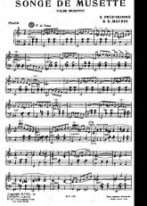 télécharger la partition d'accordéon Songe de musette (Valse Musette) au format PDF