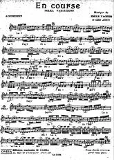 télécharger la partition d'accordéon En Course (Polka Variations) au format PDF