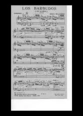 télécharger la partition d'accordéon Los barbudos (Les barbus) (Tango) au format PDF