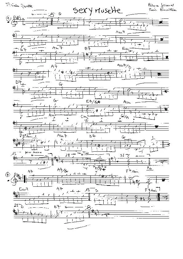 télécharger la partition d'accordéon Sexy Musette (Valse Musette) (Manuscrite) au format PDF