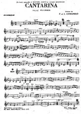 télécharger la partition d'accordéon Cantarina (Valse Italienne) au format PDF