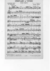 télécharger la partition d'accordéon Sérénade à Venise (Tango Chanté) au format PDF
