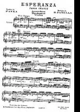 télécharger la partition d'accordéon Esperanza (Tango Chanté) au format PDF