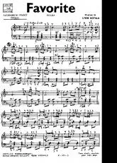 télécharger la partition d'accordéon Favorite (Polka) au format PDF