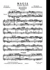 télécharger la partition d'accordéon Magia (Tango Chanté) au format PDF