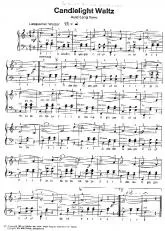 télécharger la partition d'accordéon Candlelight Waltz (Auld Lang Syne) (Ce n'est qu'un au revoir) au format PDF