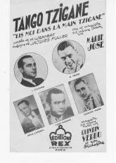 télécharger la partition d'accordéon Tango Tzigane (Lis moi dans la main Tzigane) au format PDF