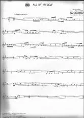télécharger la partition d'accordéon All by myself (Partie Saxophone) au format PDF