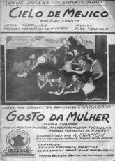 télécharger la partition d'accordéon Gosto da Mulher (Samba) au format PDF