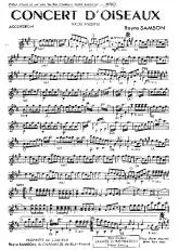 télécharger la partition d'accordéon Concert d'oiseaux (Valse Musette) au format PDF