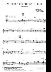 télécharger la partition d'accordéon Métro Express R E R (Disco Rock) au format PDF
