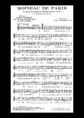 télécharger la partition d'accordéon Moineau de Paris (Chant : Mistinguett) au format PDF