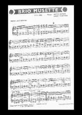 télécharger la partition d'accordéon Brio Musette (Valse) au format PDF