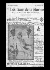 télécharger la partition d'accordéon Les gars de la marine (Das ist die Liebe der Matrosen) (Du film : Le capitaine Craddock) (Marche Chantée) au format PDF