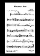 télécharger la partition d'accordéon Musette à Paris (Valse Musette) au format PDF