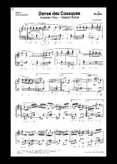 télécharger la partition d'accordéon Danse des Cosaques (Kosaken Tanz) (Cosack Dance) au format PDF